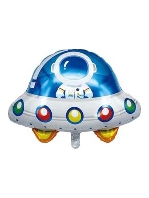 Meri Parti  Uzay Gemisi Folyo Balon Uzay
