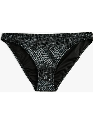 Koton Bikini Altı Normal Bel Jakarlı Baskılı