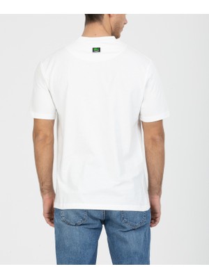 Lacoste  Basic  Ekru  Regular Fit Tshirt