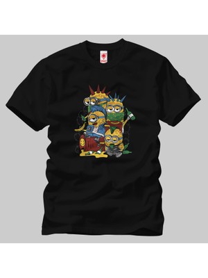 Built By Crazy Minion Punk  Tişört