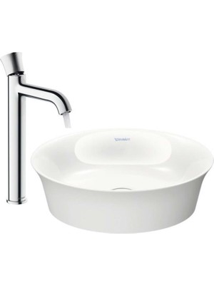 Duravit White Tulip Çanak Lavabo 43 cm + Lavabo Bataryası Xlarge