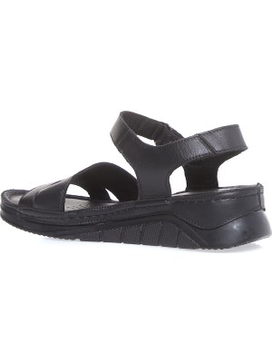 Greyder Siyah Kadın Sandalet 2Y2FS57472