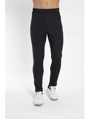 Crozwise Slim Fit - Erkek Siyah Eşofman Altı - 2202-10