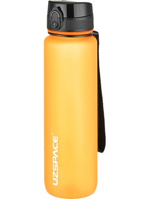 Uzspace Büyük Boy 28 cm 1000 ml 1 litre Tritan Su Matarası 14 Renk FiftyFifty Softtouch