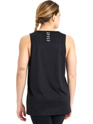 Arena Icons Tank Top Mesh Kadın Siyah Günlük Stil Tişört 005107552