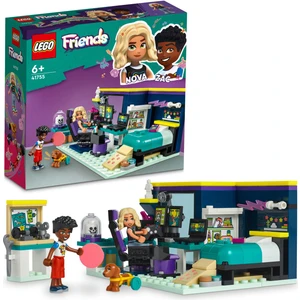 LEGO® Friends Nova'nın Odası 41755 - 6 Yaş ve Üzeri Çocuklar Için 2 Mini Bebek (Nova ve Zac) Içeren Yaratıcı Oyuncak Yapım Seti (179 Parça)