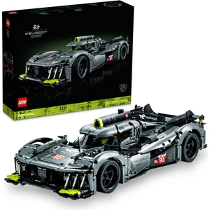 LEGO® Technic PEUGEOT 9X8 24H Le Mans Hybrid Hypercar 42156 - Yetişkinler için Koleksiyonluk Model Yapım Seti (1775 P)