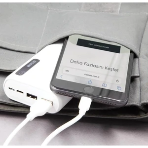 Power Bank S-28 Ware 20000MAH Siyah