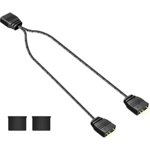 5V 3pin Argb 2 Port Splitter Çoklayıcı Kablo - 5V 3pin Uzatma Kablosu ( 1 Dişi To 2 Erkek )