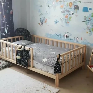 Loolpi Home - Unisex Montessori Ahşap Bebek ve Çocuk Karyolası Tüm Ölçülerde