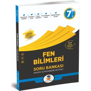 7.Sınıf Fen Bilimleri Soru Bankası Zeka Küpü Yayınları