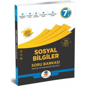 7.Sınıf Sosyal Bilgiler Soru Bankası Zeka Küpü Yayınları