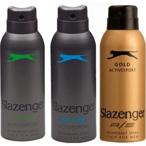 Active Sport Gold Yeşil Mavi Deodorant 3x 150ML Set