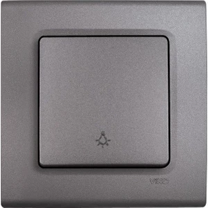 Linnera Life Granit Grisi Light Yaylı Anahtar Çerçeveli - 90442003