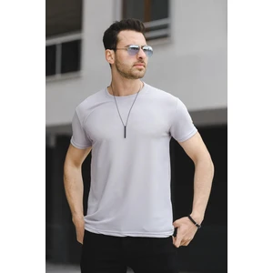 Caster Ottoman Kumaş Basic Slim Fit Likralı Erkek Tshirt