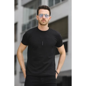 Caster Ottoman Kumaş Basic Slim Fit Likralı Erkek Tshirt