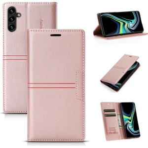 Samsung Galaxy A34 5g Toz Geçirmez Manyetik Otomatik Ahmsorbed Telefon Kılıf Stand Cüzdan Pu Deri Kaplamalı Tpu Kapağı (Yurt Dışından)
