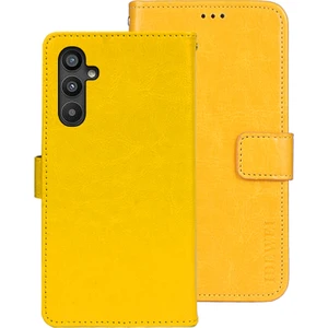 Samsung Galaxy A34 5g Pu Deri Deri Flip Telefon Kapağı Koruyucu Kılıf Standını Özel Çılgın At Doku Cüzdan (Yurt Dışından)