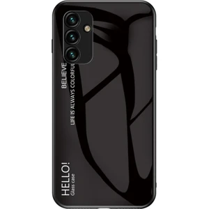 Samsung Galaxy A34 5g Gradyan Renk Bırakma Koşullu Telefon Kılıfı Temperlenmiş Cam + Pc + Tpu Koruyucu Kılıf (Yurt Dışından)