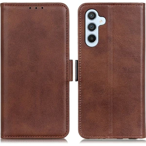 Samsung Galaxy A34 5g Telefon Koruma Kapağı Manyetik Cüzdan Katlanabilir Stand Anti-Çizelge Kılavuzu Doku Pu Deri Kılıf (Yurt Dışından)