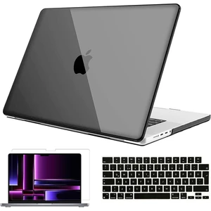 Nezih Case Apple Macbook Air 13 Inç M1 Çip A2337 Tam Uyumlu Alt Üst Kılıf / Klavye Kılıfı / Ekran Koruyucu Film Seti