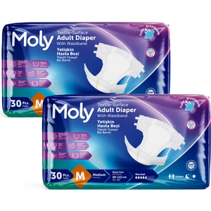 Bel Bantlı Hasta Bezi Medium 60'lı