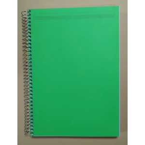 A4 Plastik Kapak 200 Yaprak Kareli