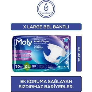 Bel Bantlı Hasta Bezi XL 30'lu