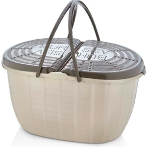 Real West Kapaklı Piknik Sepeti Plastik ( 25 Litre )