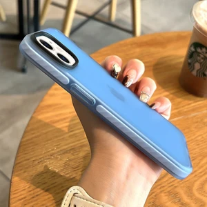 Apple iPhone 11 Kılıf Zebana Airbag Fundas Silikon Kılıf Sierra Mavisi