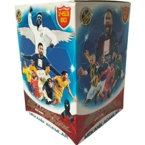 1453 Bd Süper Final Mekanik Adamlar Futbolcu Kartları En Son Seri 150 Paket 3'lü (450 Kart)
