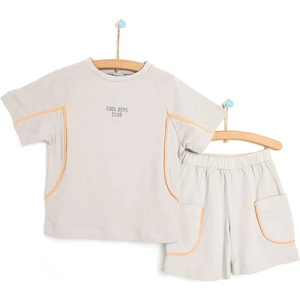 Summer Club Tshirt-Şort Erkek Bebek