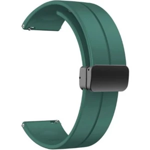 Huawei Watch Buds Kordon Kayış D-Buckle Mıknatıslı Silikon 22/DBL2W