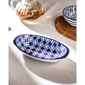 Madame Coco Rêve Bleu Brest New Bone China Oval Kulplu Tabak
