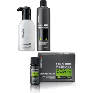 Men Reshade 5ca Erkeklere Özel Köpük Boya 4 x 20 ml + Developer Uygulama Losyonu 250 ml
