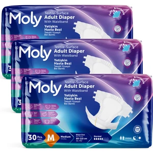 Bel Bantlı Hasta Bezi Medium 90'Lı