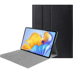 Honor Pad X8 10.1 Inch Tablet  ile Uyumlu Sleeve Serisi Mıknatıs Kapak Standlı Kılıf - Siyah AL3319