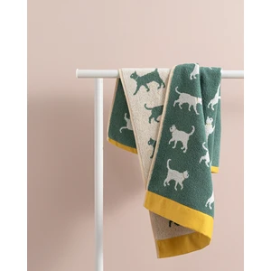 Madame Coco Chatte Ipliği Boyalı Yüz Havlusu