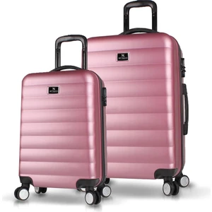 My Valice Colors Abs 2'li Valiz Seti (Kabin ve Orta) Rose Gold