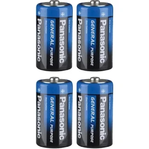 Çinko Karbon Alkalin D Büyük Boy Pil 4 Lü (R20BE)