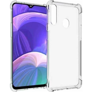 Smart Tech Realme 6 Shock Absorbing Darbe Emicili Şeffaf Silikon Kılıf