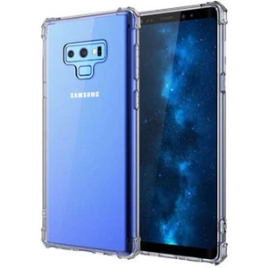 Smart Tech Samsung Galaxy Note 9 Shock Absorbing Darbe Emicili Şeffaf Silikon Kılıf