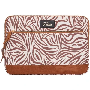 13-14 inch Cream Zebra Macbook- Laptop Çantası