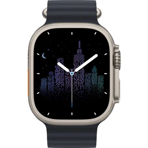 Watch 8 Pro Max Amoled Ekran Android İos Uyumlu Akıllı Saat Siyah