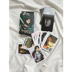 Planet Butik Anime Attack On Titan Iskambil Poker Kartı