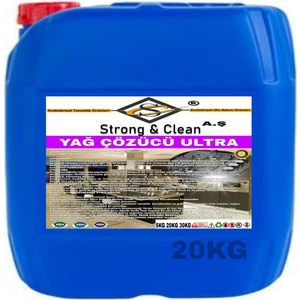Strong&Clean Yağ ve Kir Çözücü Ultra 20Kg