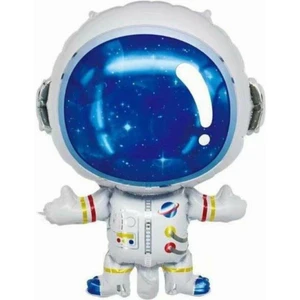 Meri Parti Astronot Folyo Balon Astronot Helyum Uyumlu