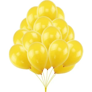 Meri Parti Sarı Balon 10'lu