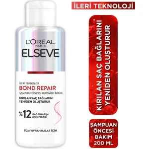Bond Repair Tüm Yıpranmalar Için Saç Bağlarını Yeniden Oluşturan Şampuan Öncesi Kurtarıcı Bakım 200Ml