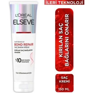 Bond Repair Tüm Yıpranmalar Için Saç Bağlarını Onarıcı Bakım Kremi 150 ml